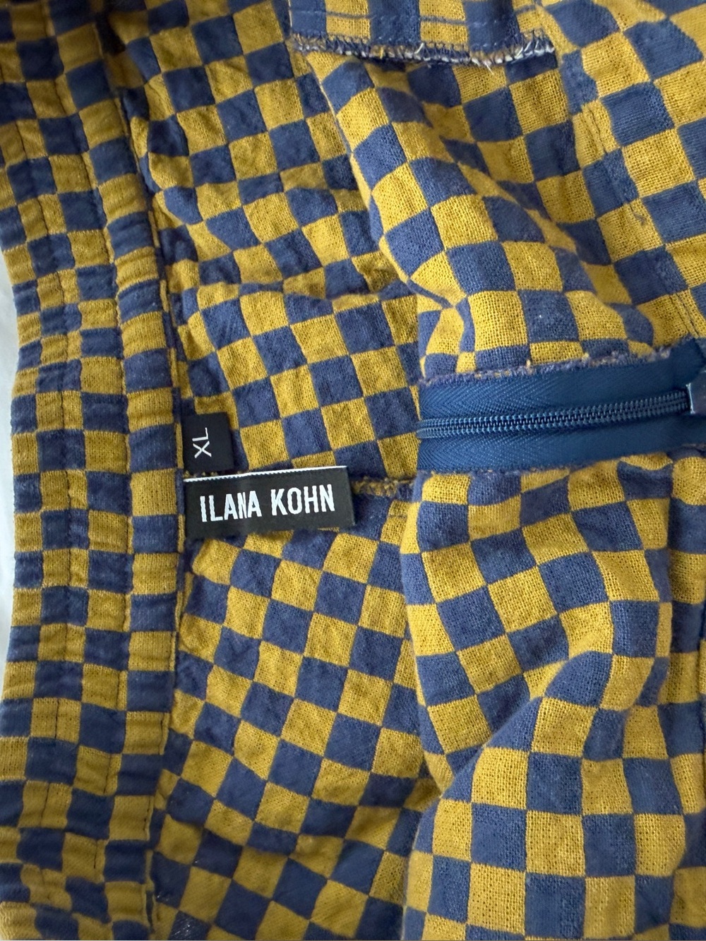 Ilana Kohn Kiki Skort, Rye Checks - XL - Picture 5 of 6